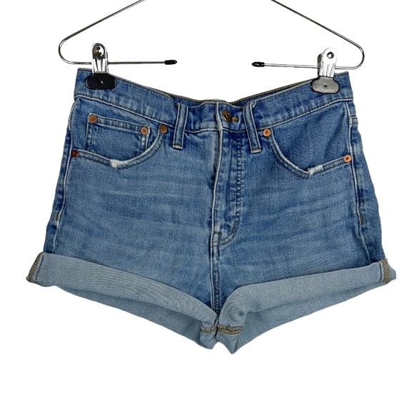 Madewell High-Rise Denim Shorts Size 27 - Picture 1 of 10